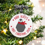 Baby's First Christmas Penguin Bauble, thumbnail 3 of 8