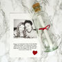 Photo Message In A Bottle Anniversary Gift, thumbnail 2 of 8