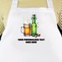 Personalised BBQ Barbecue Cooking Apron, thumbnail 5 of 12