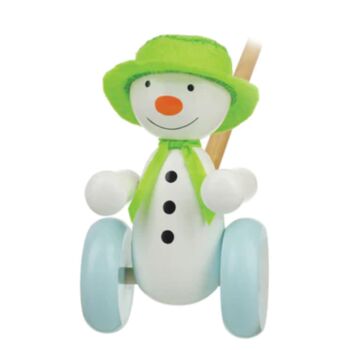 The Snowman Wooden Push Along Toy, 2 of 4