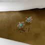 Star Flower Turquoise Studs, thumbnail 1 of 11