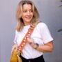 Burnt Orange Bee Bag Strap | Extra Long Crossbody Replacement Bag Strap, thumbnail 4 of 4