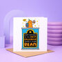 'Best Colleague There's Ever Bean' Birthday Card, thumbnail 2 of 2