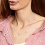 Sterling Silver Bluebird Station Necklace, thumbnail 1 of 6
