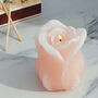 G Decor Elegant Pink Rose Decorative Candle, thumbnail 1 of 4