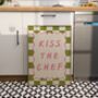 Kiss The Chef Wall Art Print Kitchen Poster, thumbnail 4 of 10
