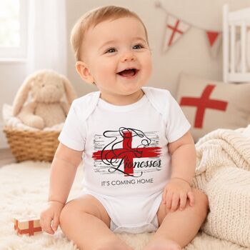 Baby Football Supporter Bodysuit, 2 of 3
