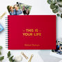Personalised 'Your Life' Memory Book, thumbnail 1 of 8