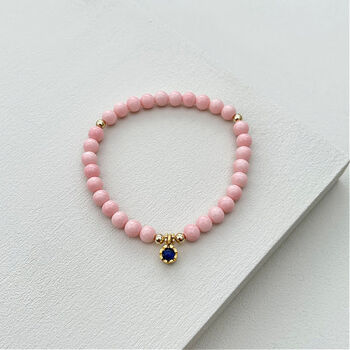 Blush Pink Colourstuff Bracelet, 2 of 6