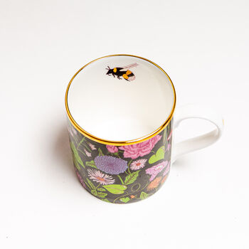 Bone China Bloom Midnight Mug, 7 of 7