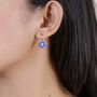 Simple French Hooks Blue, thumbnail 1 of 3
