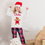 Personalised Gingerbread Family Christmas Pyjamas, thumbnail 1 of 4