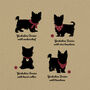 One Or Two Yorkshire Terriers Personalised Print, thumbnail 2 of 12