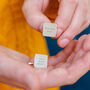 Solid Square Personalised Cufflinks, thumbnail 2 of 12