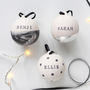 Personalised Baby's First Christmas Bauble, thumbnail 3 of 6