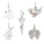 Selection Of Sterling Silver Christmas Themed Charms, thumbnail 3 of 12