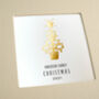 Personalised Hand Foiled Christmas Photo Album, thumbnail 4 of 11