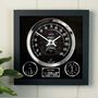 Hand Made Personalised Wall Clock Based On The Classic Mgc Speedometer, thumbnail 1 of 5