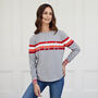 Maria Cotton Cashmere Star Jumper, thumbnail 8 of 11
