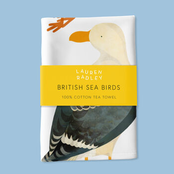 British Sea Birds Tea Towel, 2 of 6