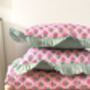 Indian Block Print Cushion, thumbnail 4 of 4