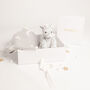 Unisex Zebra Plush Toy And Star Blanket Baby Gift Set, thumbnail 1 of 5