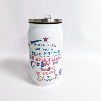 Personalised 'Have A Good Day' Can Style Waterbottle, 4 of 11