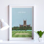 Any Cricket Ground Personalised Art Print, thumbnail 4 of 10