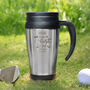 Personalised Best By Par Golf Travel Mug, thumbnail 3 of 3