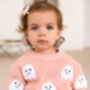 Halloween Ghost Applique Knit Jumper, thumbnail 5 of 6