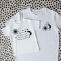 Matching Mummy/Daddy And Me Sun, Moon Stars T Shirt Set, thumbnail 2 of 8