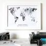 Personalised Dad's World Photo Gift Map, thumbnail 5 of 12