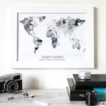 Personalised Dad's World Photo Gift Map, 5 of 12