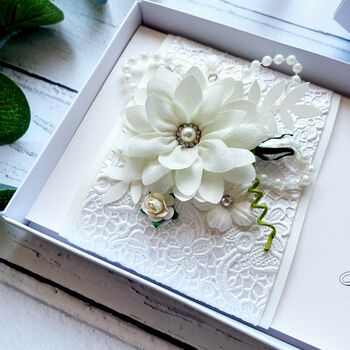 Handmade Wedding Money Wallet, 3 of 10