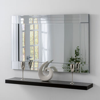 Glass Flat Wall Mirror, 2 of 4