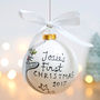 Babys First Christmas Bauble, thumbnail 8 of 12