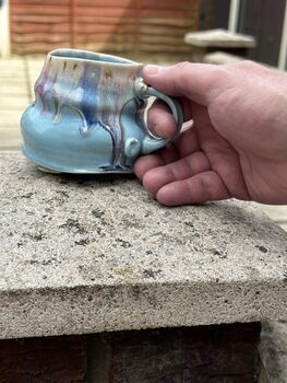 Porcelain Coffee/Tea Cup, Handmade By Marcel, 4 of 4