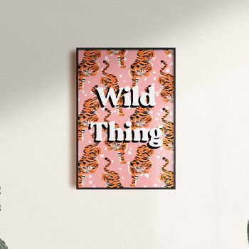 'Wild Thing' Tiger Print, 2 of 3