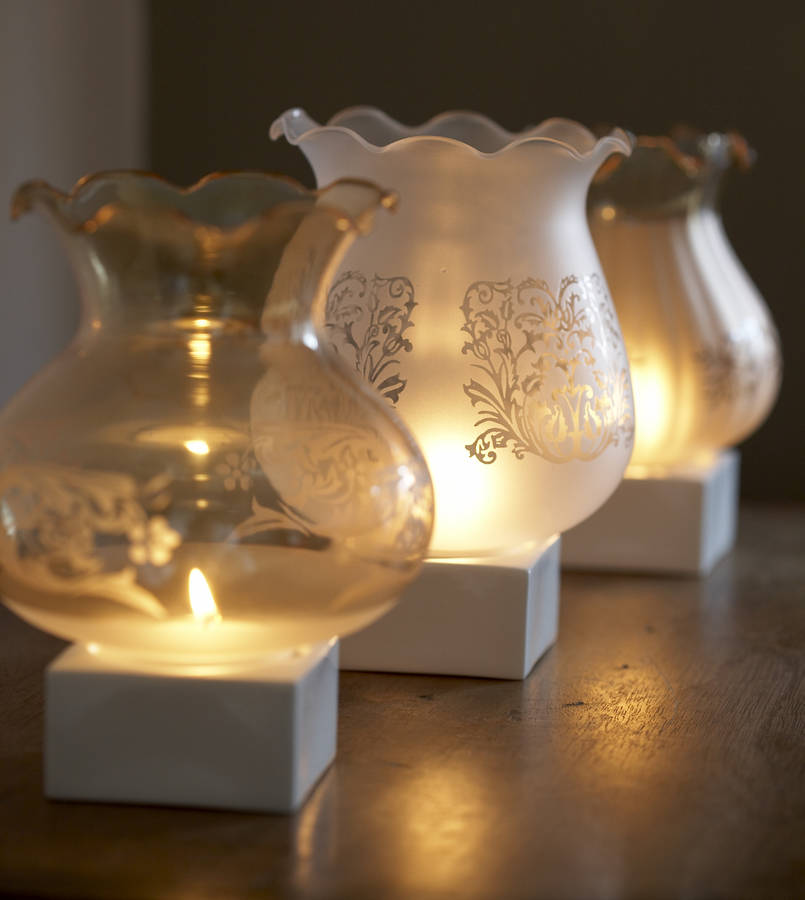 Vintage Tea Light By Kathleen Hills