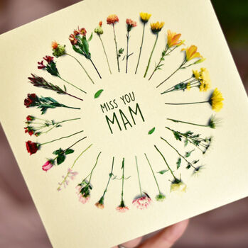 'Miss You/Love You Mum' Card, 4 of 7