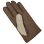 Oborne. Men's Crochet Back Leather Palmed Gloves, thumbnail 3 of 6
