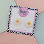 Glitter Fried Egg Resin Studs, thumbnail 3 of 4