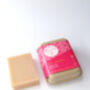 Rose Geranium Organic Soap Bar, thumbnail 1 of 4