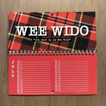 Scottish Insults Calendar 2026 By Hiya Pal, 4 of 6