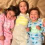 Dreaming Of Jannah Kids Pyjamas Grey And Yellow, thumbnail 6 of 6