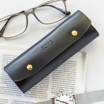 Personalised Leather Glasses Case, 6 of 11