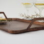 Antique Copper Serving Tray With Handles, thumbnail 7 of 7