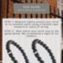 Men's 8mm Black Onyx Matte Beaded Bracelet Silver Bead, thumbnail 9 of 9