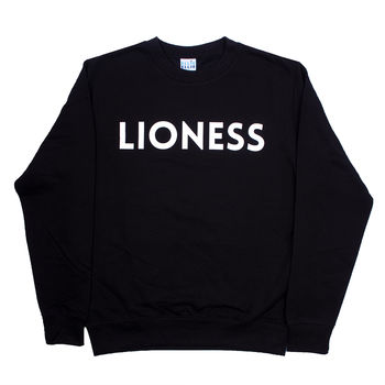 'Lioness' Unisex Sweatshirt Jumper, 7 of 11