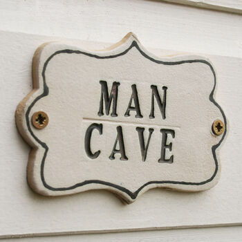 Man Cave Ceramic Sign, 2 of 4